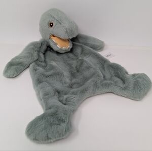 Mon Ami Lovey Dinosaur Green Baby Security Blanket